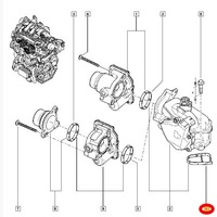 фото thumb №10, Elring 486.730 прокладка, корпус коллектор впускной