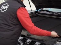 фото thumb №16, Stp hs 133x59cm мат шумоізоляційна шумоізоляція капот двигуна 15mm do автомобіля