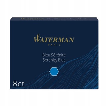 Гарантия на синие картриджи Waterman!