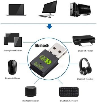 СЕТЕВОЙ АДАПТЕР WI-FI USB 600 Мбит/с 5G