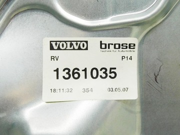 фото thumb №10, Подъемник стекла правый - volvo c30 06-09 eu