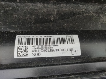 фото thumb №8, Планка пороговая левая m набор bmw 3 g20 g21 m набор цвет c36