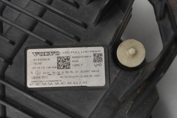 фото thumb №11, Лампа передняя перед правая volvo xc60 xc-60 ii 2 17- полный led 31420418
