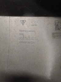 фото thumb №10, Задній бампер porsche makan gts оригінальний номер 95b807521abg2x