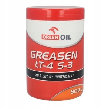 Smar Łożyskowy Orlen Oil GREASEN ŁT-4 S-3 | 800g