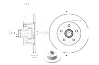 фото thumb №1, Brembo гальмівні диски гальмівні 2szt. ford tourneo custom