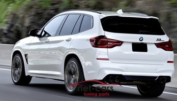 фото thumb №14, Диффузор спойлер наконечники bmw x3 g01 mx3 m набор b