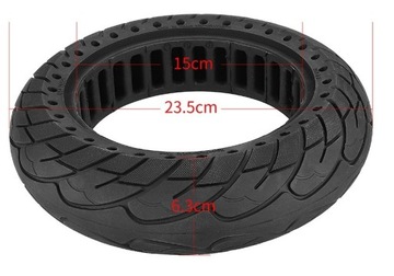 БЕСКАМЕРНАЯ ЦЕЛЬНАЯ ШИНА ДЛЯ MOTUS SCOOTY 10 x 2,5 дюйма 60/70-6,5