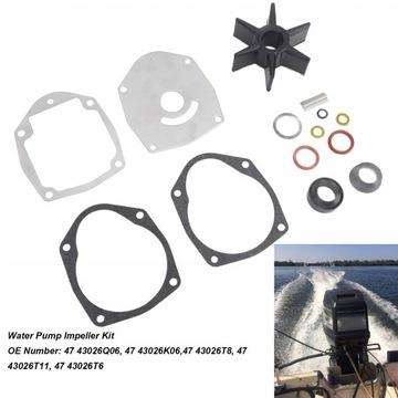 РЕМКОМПЛЕКТ ВОДЯНОГО НАСОСА MERCRUISER ALPHA ONE