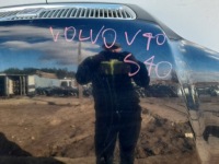 фото thumb №6, Капот решётка радиатора перед volvo s40 v40 332-22