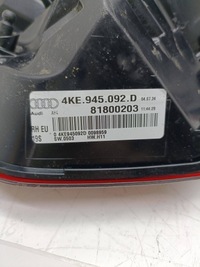 фото thumb №9, Лампа зад правая w крыло audi e-tron 4ke945092d