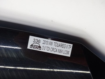 фото thumb №13, Капот крышка перед передняя двигателя vw touareg ii 7p чёрная lc9x