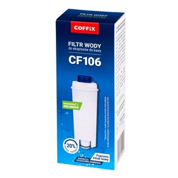 3x FILTR WODY do DELONGHI DLSC002 SER3017 Filtr do ekspresu - COFFIX