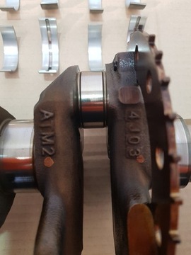 фото thumb №8, Wał коленчатый вкладыши atm2 mitsubishi space star ii 1.0b 3a90