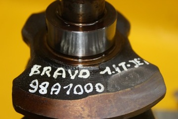 фото thumb №11, Wał коленчатый fiat bravo ii doblo ii tipo mito 1.4 t-jet 98a1000 5979