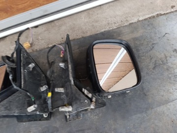 фото thumb №9, Vw t5 комплект зеркал 5 pin чёрные лакированные