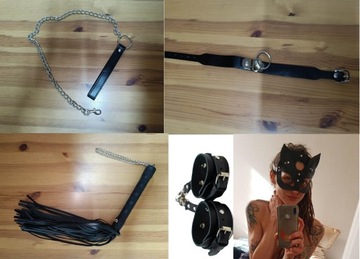 KOMPLET BIELIZNY 6ELEMENTÓW SEXY BIELIZNA STRÓJ XL