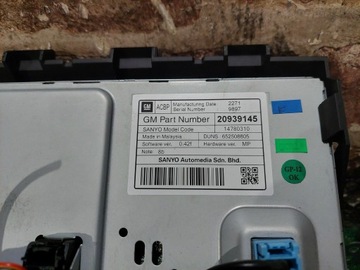 фото thumb №7, Навигация дисплей экран панель 20939145 22805138 opel astra j