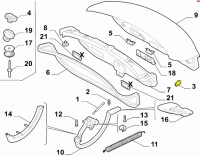 фото thumb №2, Отбойник отбойник крышки багажника alfa romeo giulia