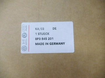 фото thumb №10, Стекло дверь левый перед audi a3 8p оригинальный номер 8p3845201