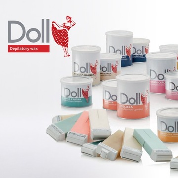 НАБОР ДЛЯ ДЕПИЛЯЦИИ DOLL Xanatalia в каплях 4x воск + НАГРЕВАТЕЛЬ