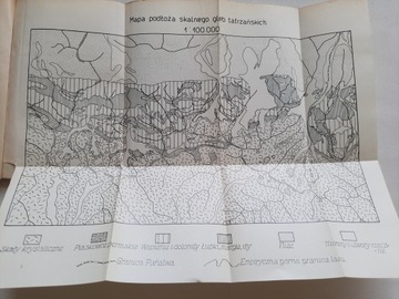 Stanisław Sokołowski LAS TATRZAŃSKI 1936 ryciny mapy