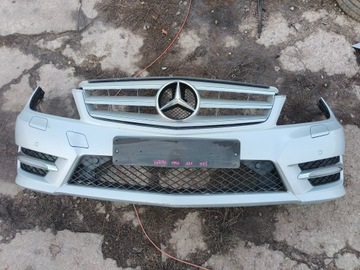 фото thumb №1, Mercedes w204 рестайлинг c класс бампер переднее amg led pdc 775