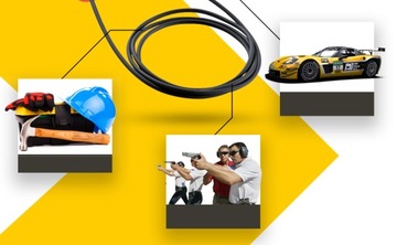 Беруши uvex Com4-fit со шнуром, 5 пар