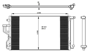 фото thumb №12, Радіаторів кондиціонера nrf 350078 976062s500