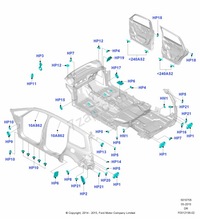 фото thumb №10, Заглушка внутрішня двері edge kuga mondeo s-max_ 4563048 _ 2l14-7820338-ab