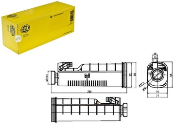фото thumb №1, Hella бачок рідини радіатор hella 1711171283