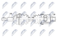 фото thumb №2, Nty npw-ch-036 полуось приводная