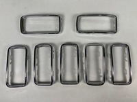 фото thumb №2, Рамки решетка хром комплект set 7 szt jeep renegade