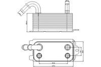 фото thumb №1, Nissens радіатор оливи volvo s60 ii s80 ii v60 i