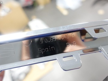 фото thumb №5, Seat ibiza v 5 6f0 17- рамка планка решётка радиатора решётка хром 2zz