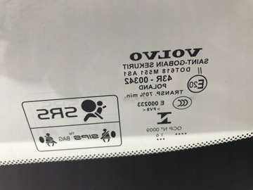 фото thumb №7, Volvo v60 рестайлинг 14-18 стекло лобовое перед оригинал 16r