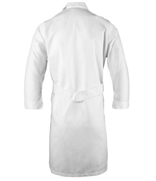 ПАЛЬТО МУЖСКОЕ ЛАБОРАТОРНОЕ МЕДИЦИНСКОЕ, БЕЛАЯ КОЖА, ПОЛЬСКИЙ ИЗДЕЛИЕ, 3XL