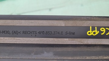 фото thumb №6, Audi a6 c6 планка пороговая правые перед s-line