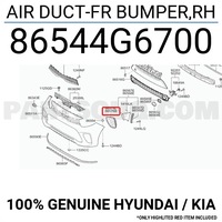 фото thumb №5, Kia picanto iii 2017- решётка впуск воздуха правый