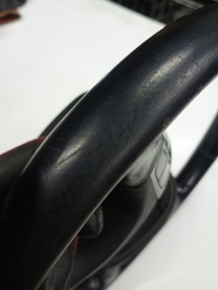 фото thumb №12, Skoda octavia 2 ii руль обшитая кожаный руль колесо руль