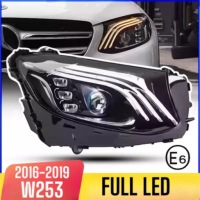 Mercedes glc w253 2016-2019 фара левая + правая + модули led performance Цена, фото thumb