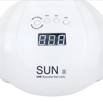 SUNX UV LED One Nail Лампа 54 Вт 36DIOD Мощность