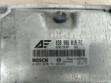 фото thumb №4, Комп'ютер двигуна vw sharan i рестайлінг tdi 038906019fc