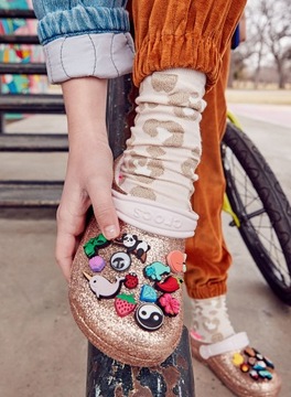 Детская обувь Шлепанцы Сабо Crocs Bayaband Rainbow 209731 Сабо 22-23
