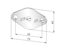 фото thumb №2, Заглушка egr renault espace iv vel satis 3.0 dci