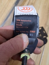 фото thumb №5, Pas безопасности задний левый citroen c5 96325577zh