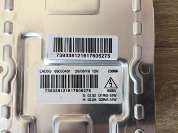 Преобразователь ксенона 12 PIN LAD5G 12661 3D0909157 3D0919158 5408497 89030461