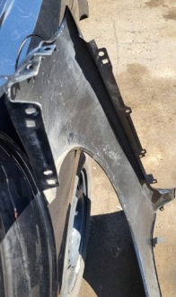 Крыло  правый  перед audi a8 d4 4h оригинал чёрный Недорого, фото thumb