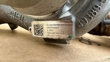 фото thumb №9, Mercedes m264 2.0 бензин турбонагнітач турбіна turbo a2640901300