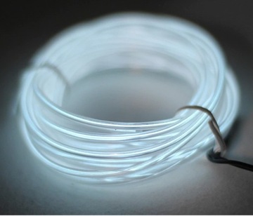 Ambient El Wire для салона автомобиля Cool White 1м 12В